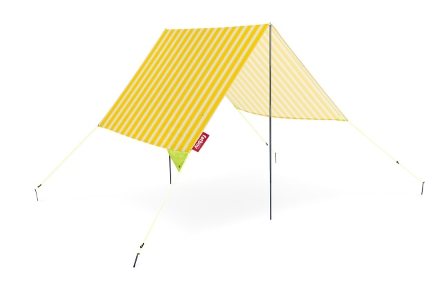 Cort parasolar galben din bumbac Miasun Soller Fatboy