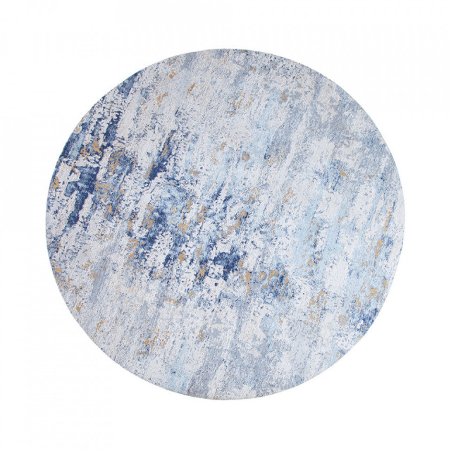 Covor albastru/bej din fibre 150 cm Modern Art The Home Collection