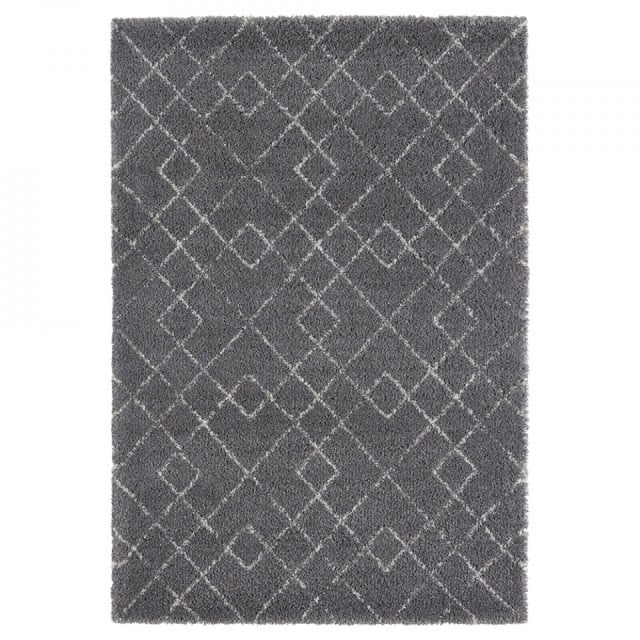 Covor gri/crem din fibre sintetice Allure Archer Mint Rugs (diverse dimensiuni)