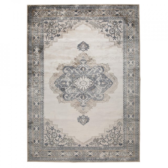 Covor gri din fibre sintetice 170x240 cm Mahal Dutchbone