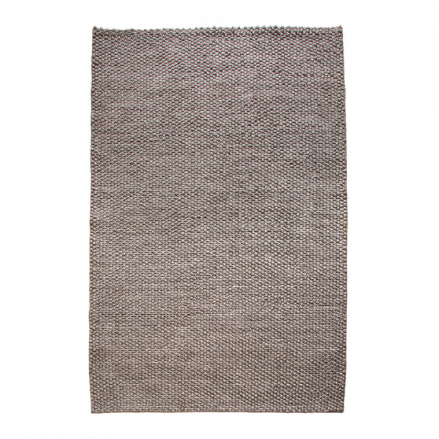 Covor maro din lana si poliester 160x240 cm Wool The Home Collection