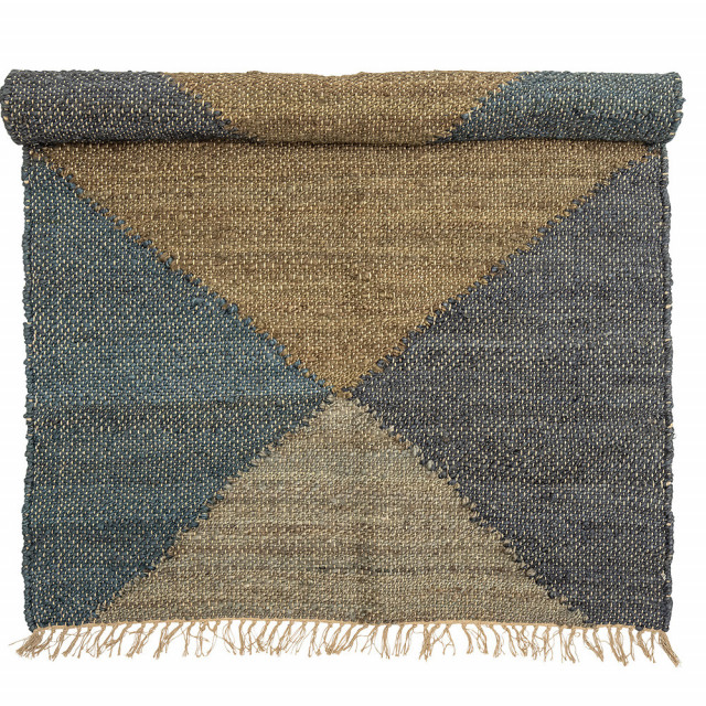 Covor multicolor din iuta 120x180 cm Caris Bloomingville