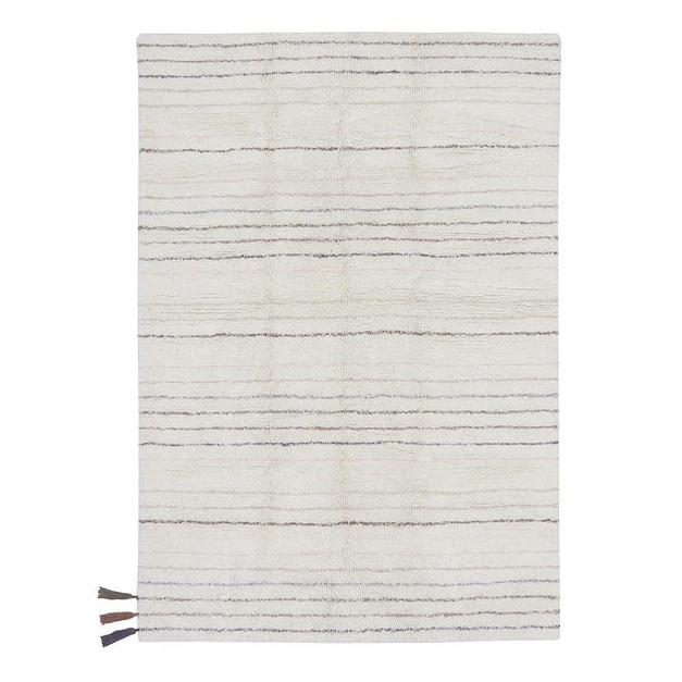 Covor pentru copii multicolor din fibre naturale 80x140 cm Arona Lorena Canals