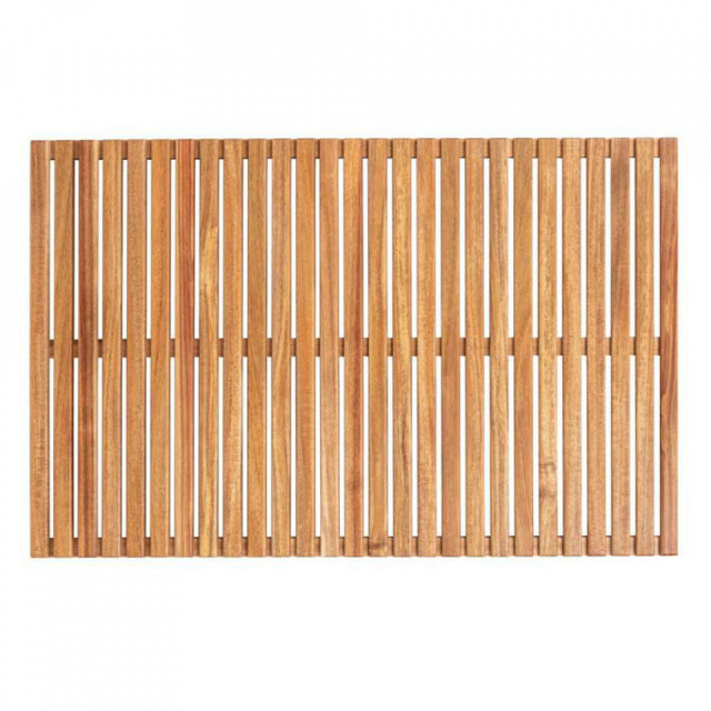 Covoras baie maro din lemn 55x85 cm Edris Wenko
