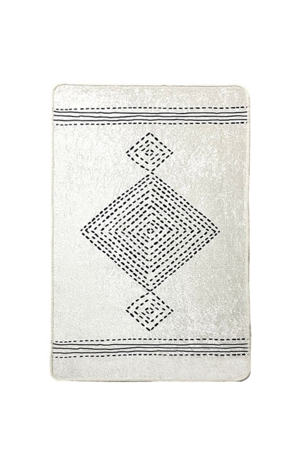 Covoras de baie multicolor din fibre sintetice 70x120 cm Tatiana The Home Collection