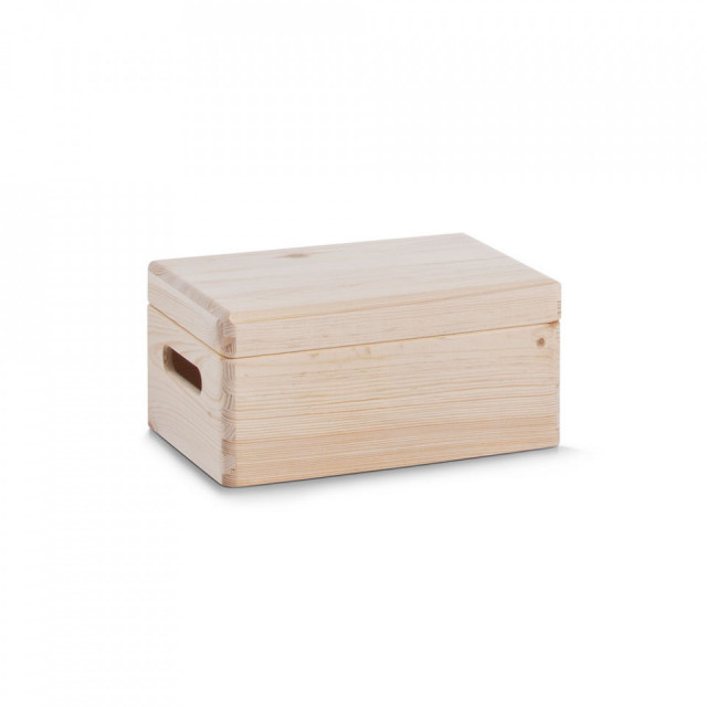 Cutie cu capac maro din lemn All Purpose Boxes Zeller
