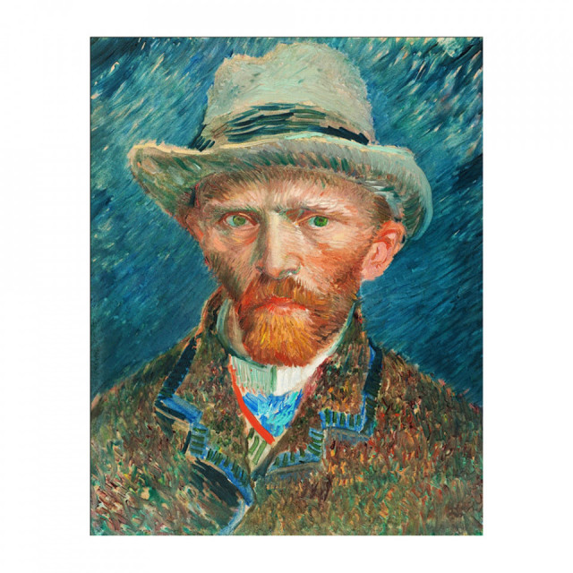 Decoratiune multicolora din canvas pentru perete 260x306 cm Van Gogh Vical Home