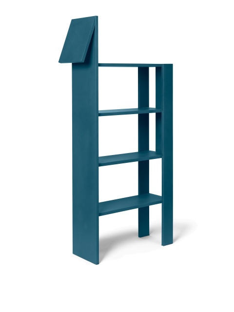Etajera albastru inchis 140 cm Giraffe Ferm Living