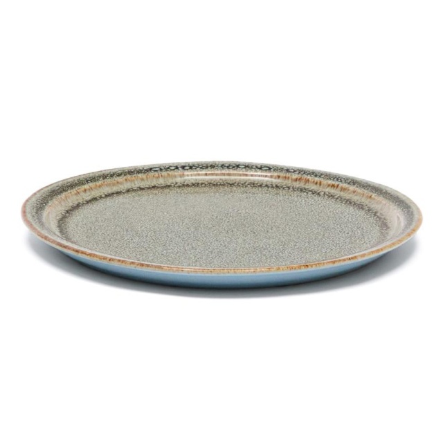 Farfurie pentru desert maro din ceramica 23 cm Coval Kave Home