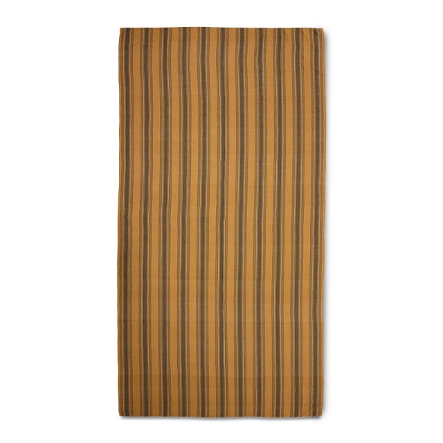 Fata de masa gri/maro din fibre naturale 160x300 cm Vida HK Living