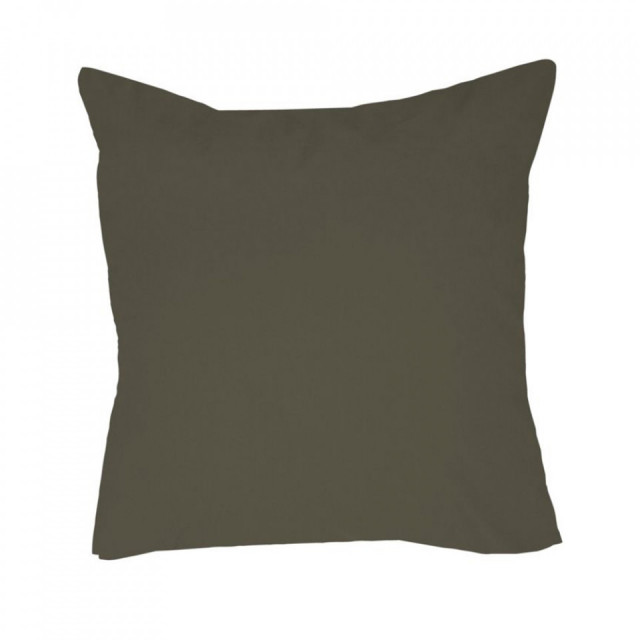 Fata de perna verde din bumbac organic 80x80 cm Ingrid By Nord