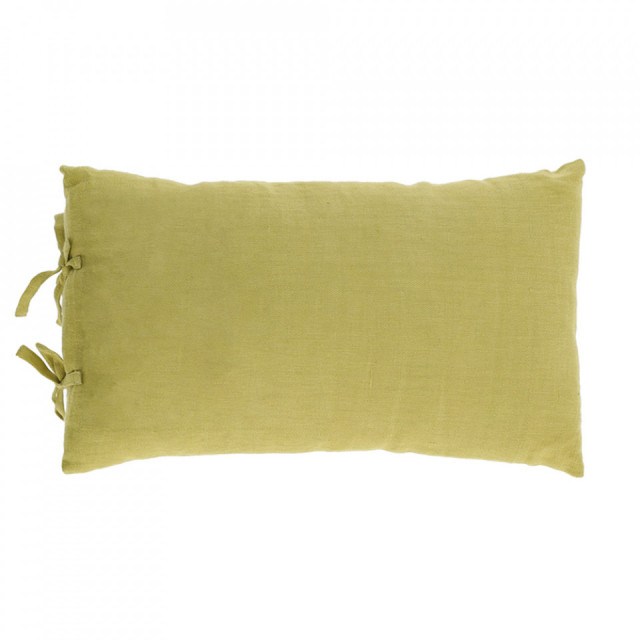 Fata de perna verde din in 30x50 cm Tazu Kave Home