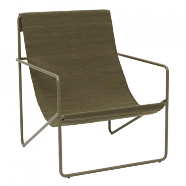 Fotoliu exterior oliv din textil Desert Ferm Living