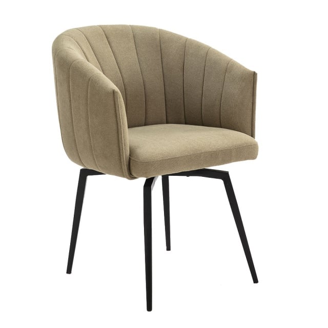 Fotoliu verde din textil Enka The Home Collection