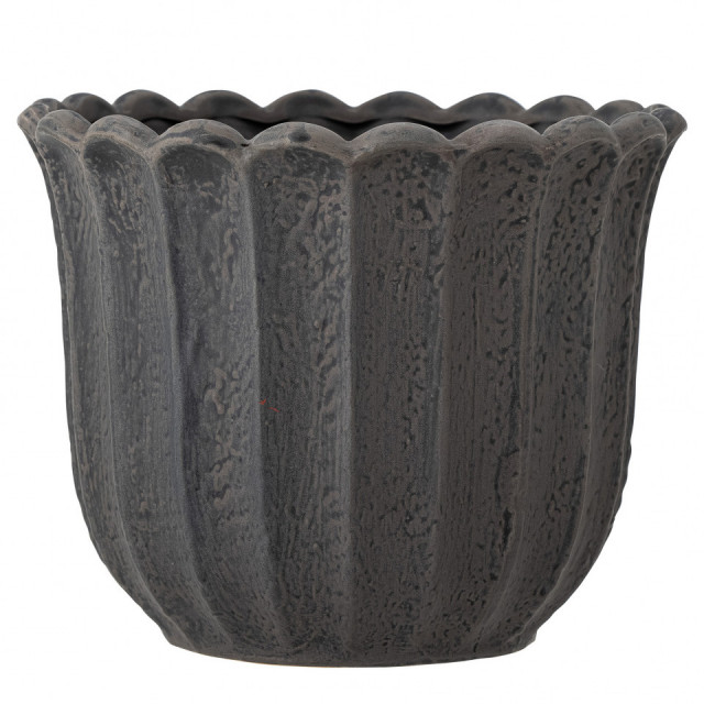 Ghiveci maro din ceramica 17 cm Chaca Bloomingville
