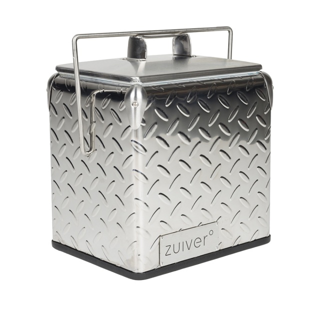 Lada frigorifica argintiu din metal Cooler Be Heavy Zuiver