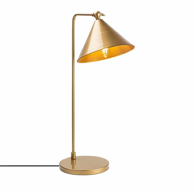 Lampa birou aurie din metal 50 cm Konika The Home Collection