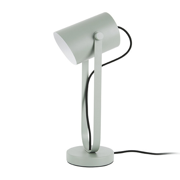 Lampa birou verde din fier 42 cm Amazing Present Time