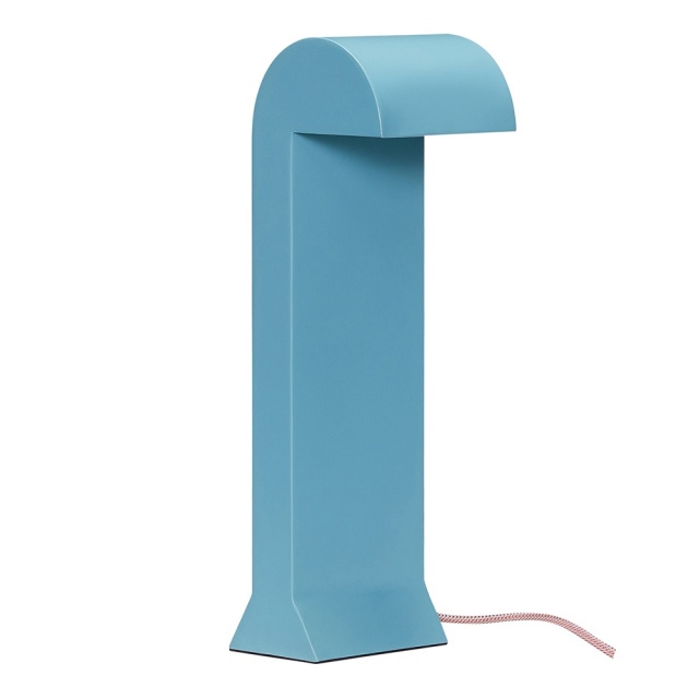 Lampa de birou turcoaz din metal 34 cm Sooth Hubsch