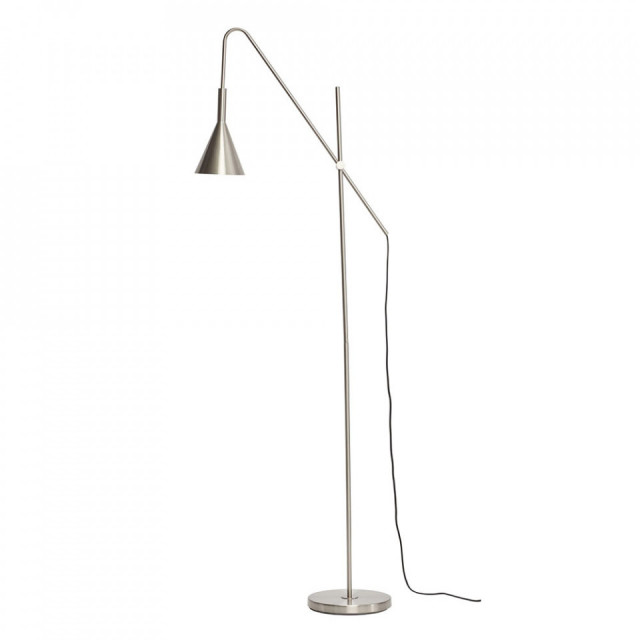 Lampadar argintiu din metal 167 cm Rope Hubsch