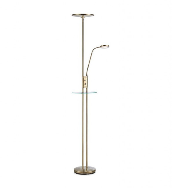 Lampadar maro alama din metal cu 2 LED-uri 181 cm Friend Markslojd