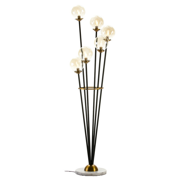 Lampadar multicolor din marmura cu 6 becuri 175 cm Prestige Thai Natura