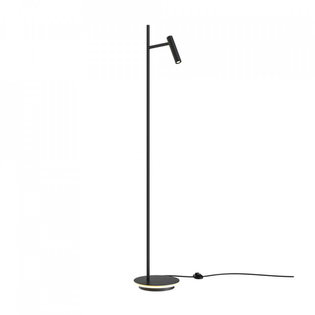 Lampadar negru din metal cu LED 138 cm Estudo Maytoni