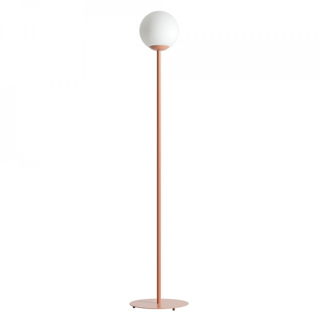 Lampadar rosu corai din metal 162 cm Pinne Aldex