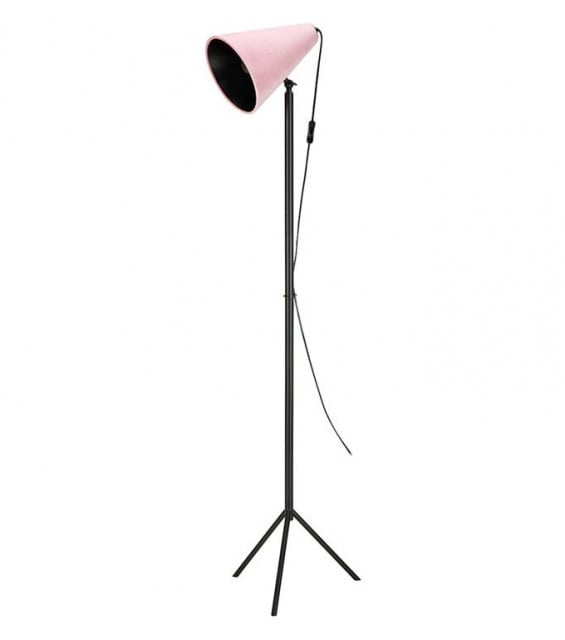 Lampadar roz/negru din metal 150 cm Cilla Markslojd