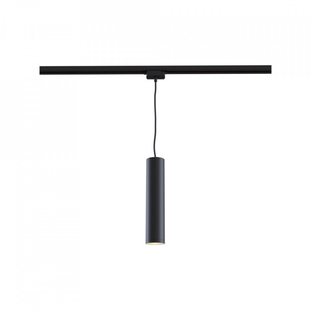 Lustra neagra din aluminiu Track Maytoni