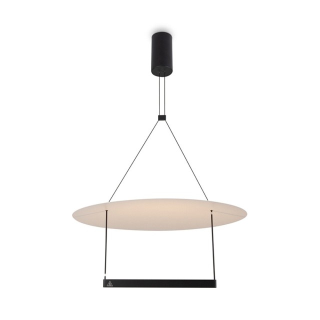 Lustra neagra din metal cu LED Ambience M Maytoni