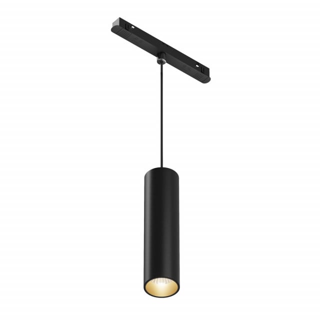 Lustra neagra din metal cu LED Focus Exility 840-3000 Maytoni