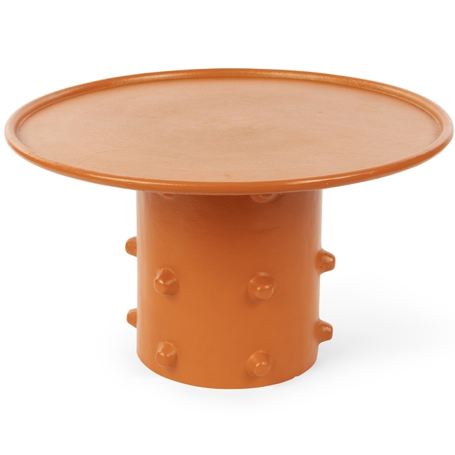 Masa de cafea portocalie din metal 59 cm Pinch Me Bold Monkey