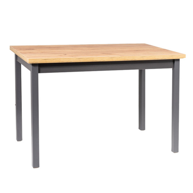 Masa dining maro/gri antracit 60x100 cm Adam The Home Collection