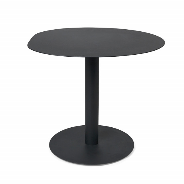 Masa dining neagra din metal 88 cm Pond Ferm Living