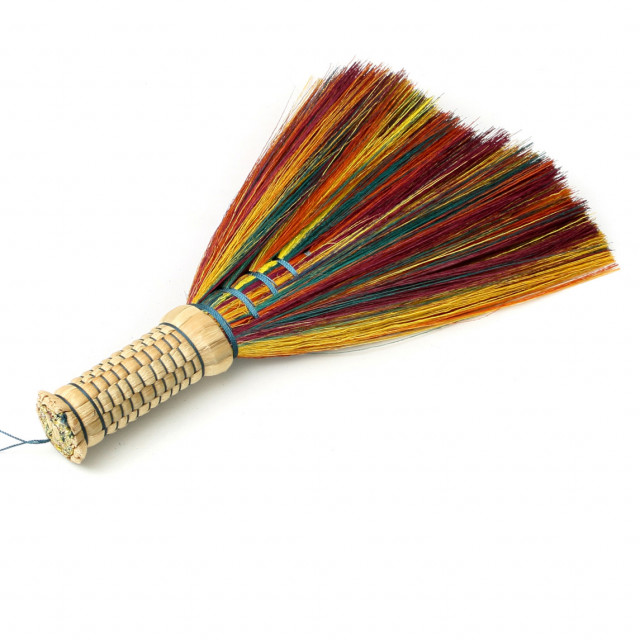 Matura multicolora din fibre naturale Brush Bazar Bizar