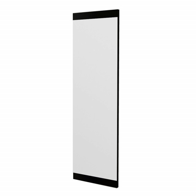 Oglinda dreptunghiulara neagra din lemn 40x120 cm Azus The Home Collection