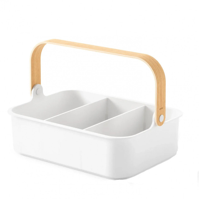 Organizator alb/crem din plastic Bellwood Umbra