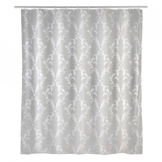 Perdea dus alba/crem din fibre sintetice 180x200 cm Baroque Wenko