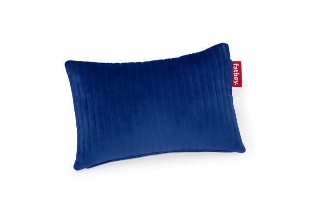 Perna dreptunghiulara albastra din catifea 40x55 cm Hotspot Lungo Fatboy