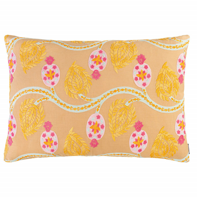 Perna dreptunghiulara multicolora din textil 40x60 cm Suzani Ujas Versmissen