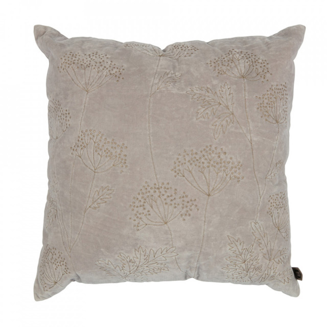 Perna patrata gri din bumbac 50x50 cm Hogweed Woood