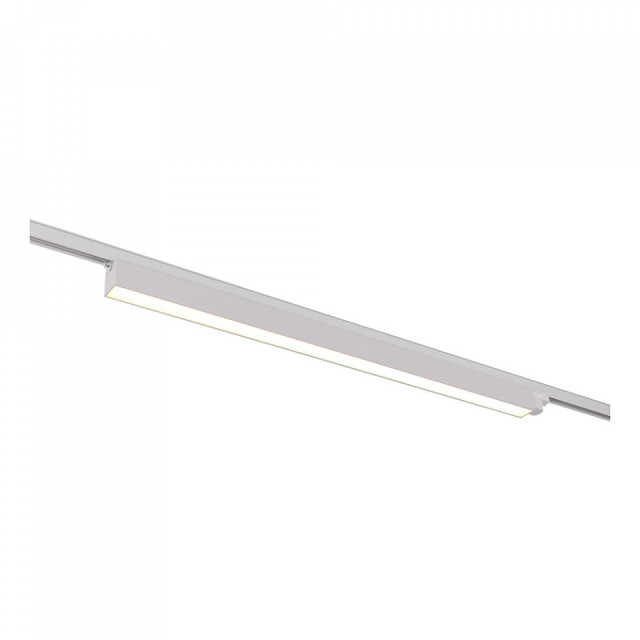 Plafoniera alba din plastic si metal Linear Nety Maxlight