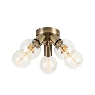 Plafoniera maro alama din metal cu 5 becuri Mazzo Markslojd