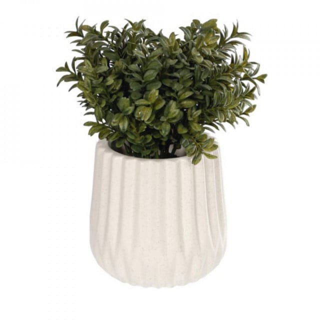 Planta artificiala cu ghiveci din ceramica 24 cm Milan Kave Home