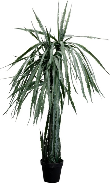 Planta artificiala cu ghiveci verde din plastic 155 cm Dragon Tree Kare