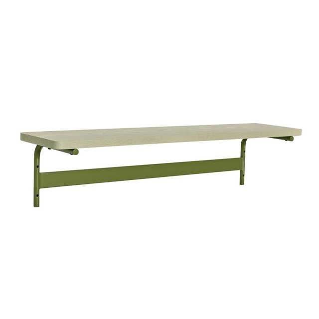 Raft verde deschis/gri din lemn 50 cm Koi Hubsch