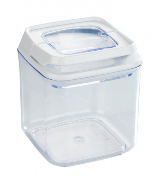 Recipient cu capac transparent/alb din plastic 700 ml Turin Mini Wenko