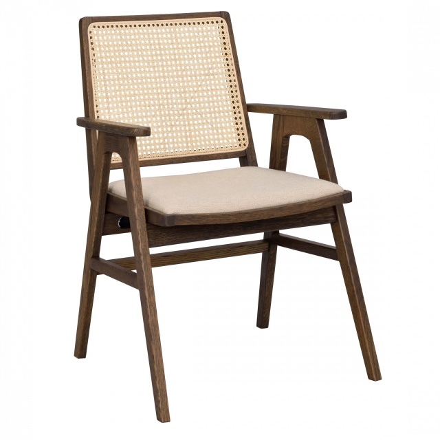 Scaun dining maro din lemn Prestwick Rowico Home