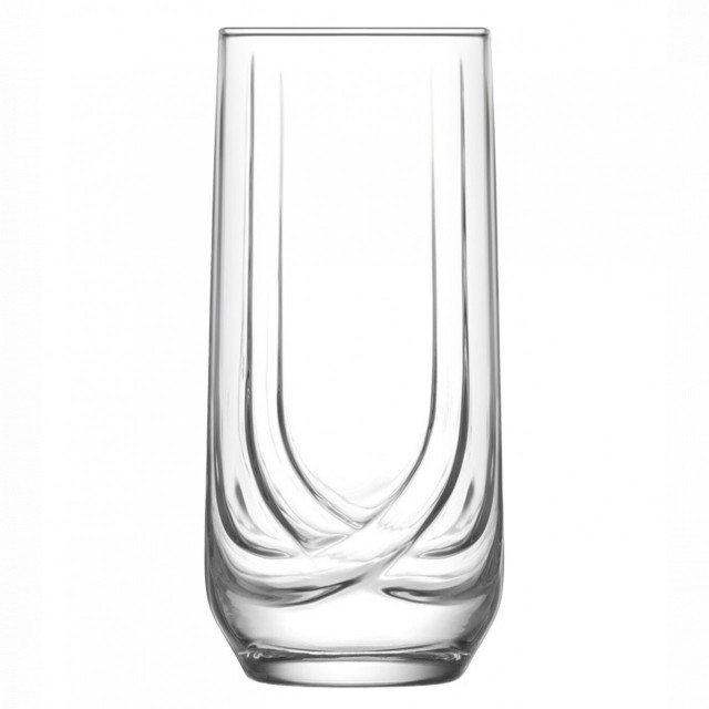 Set 3 pahare transparente din sticla 330 ml Tiago The Home Collection